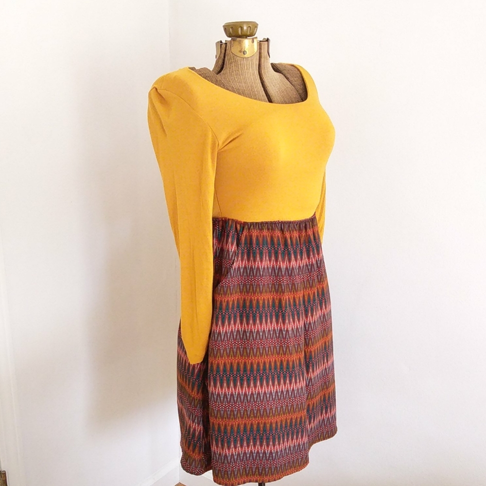 Tyche Tribal Print Dress